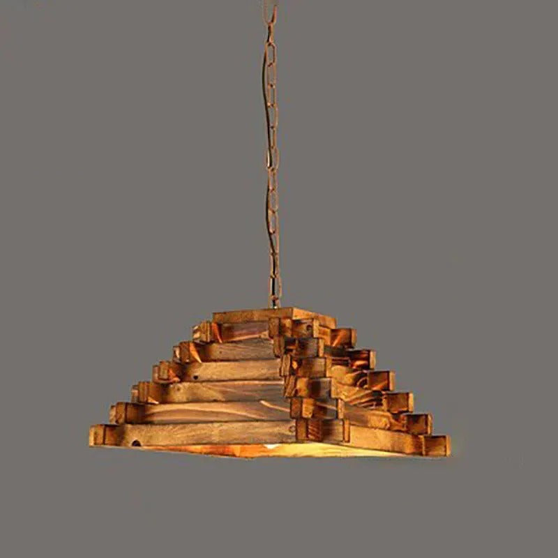 Epoch Designer LED Pendant Light Wooden Bar Counter Dining Room - Letslighting