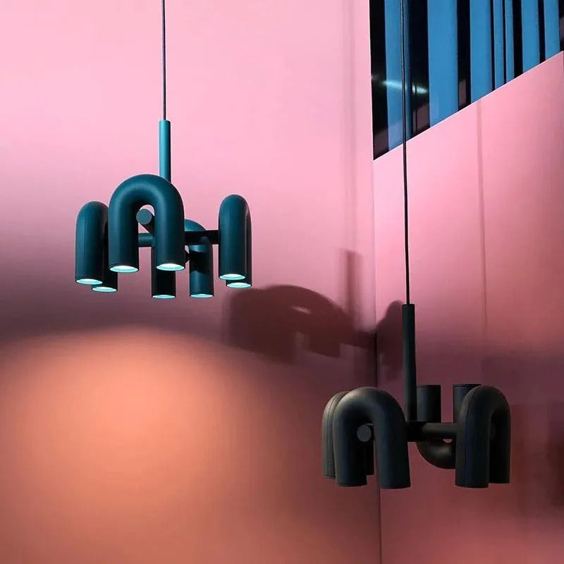 Arisha Pendant Light, 4/6 Head