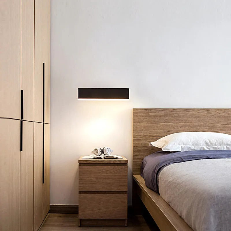 Arisha Modern Rectangular Rotatable Wall Lamp - Letslighting