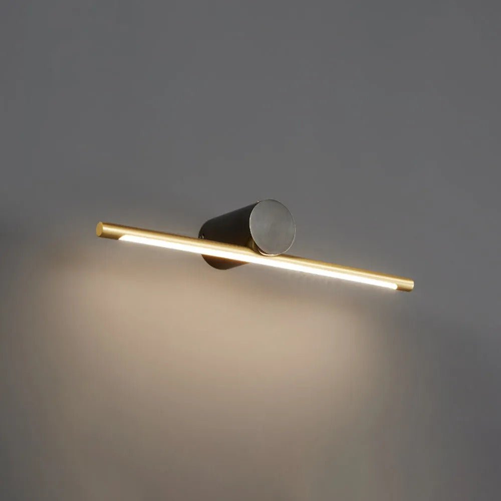 Arisha Minimalist Linear Acrylic Wall Lamp Mirror Front Vanity Light - Letslighting