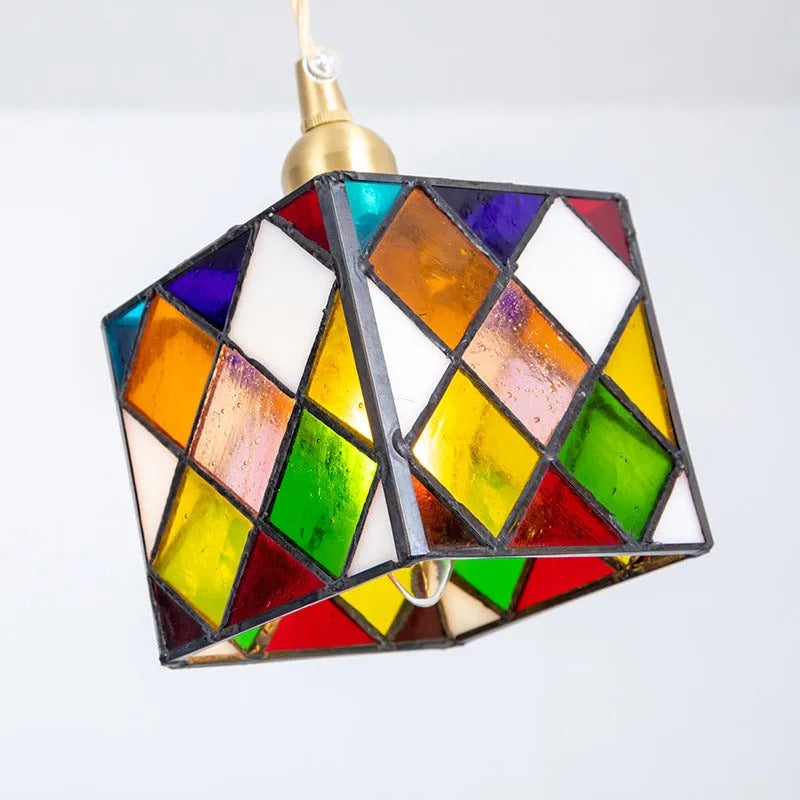 Valentina Retro LED Metal Glass Pendant Light Bedroom Dining Room