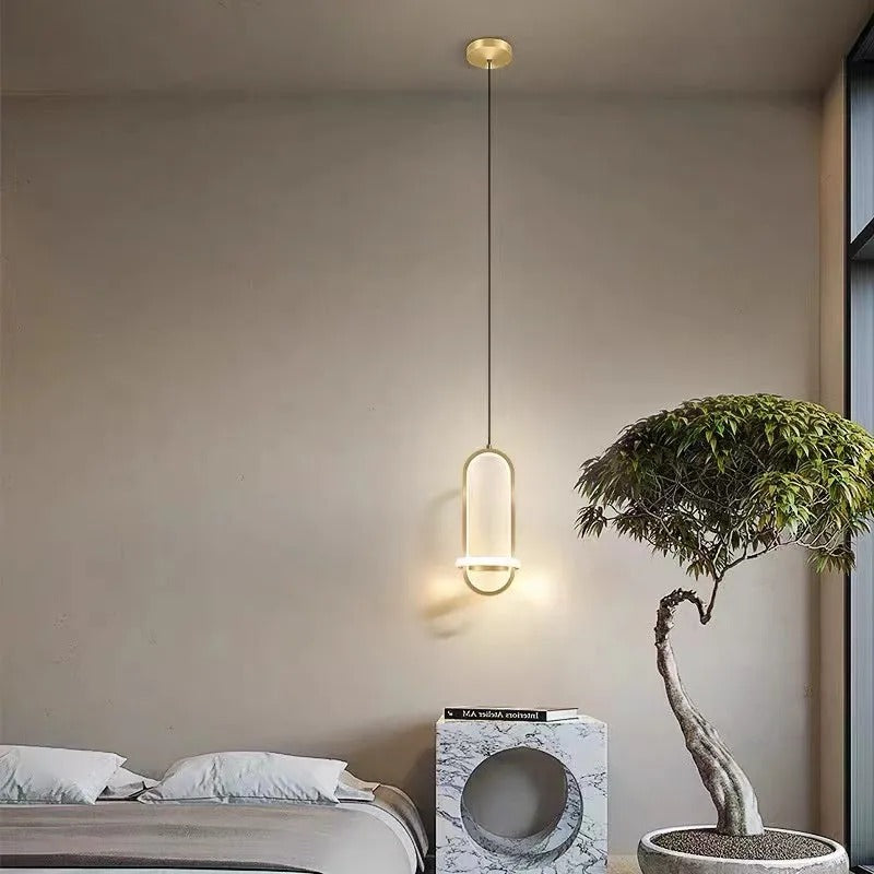 Arisha Modern Minimalist LED Ring Pendant Light