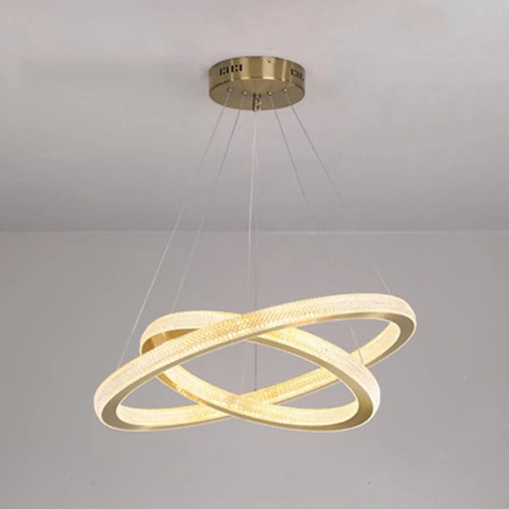 Kristy Contemporary Luxury Ring Pendant Light