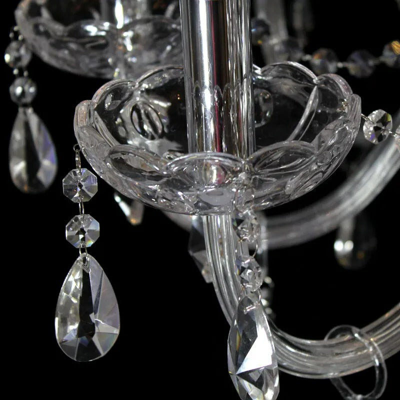 Silva Luxury Candlestick Crystal Chandelier - Letslighting