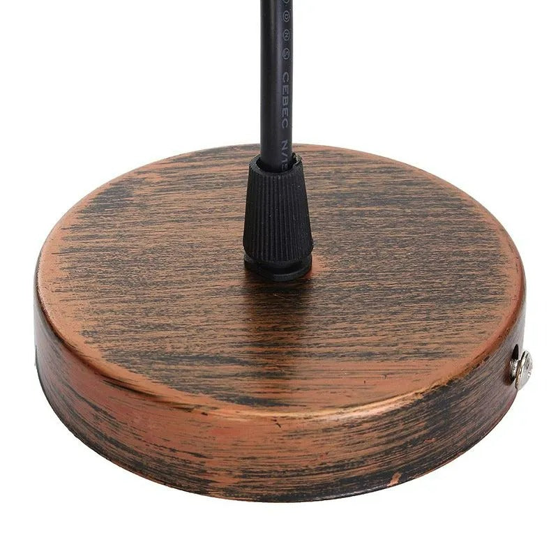 Arisha Pendant Light Dome Industrial Metal Copper - Letslighting