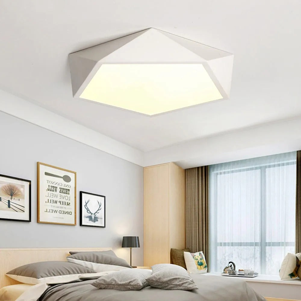 Arisha Modern Flush Mount Ceiling Light, DIA 40/55CM - Letslighting