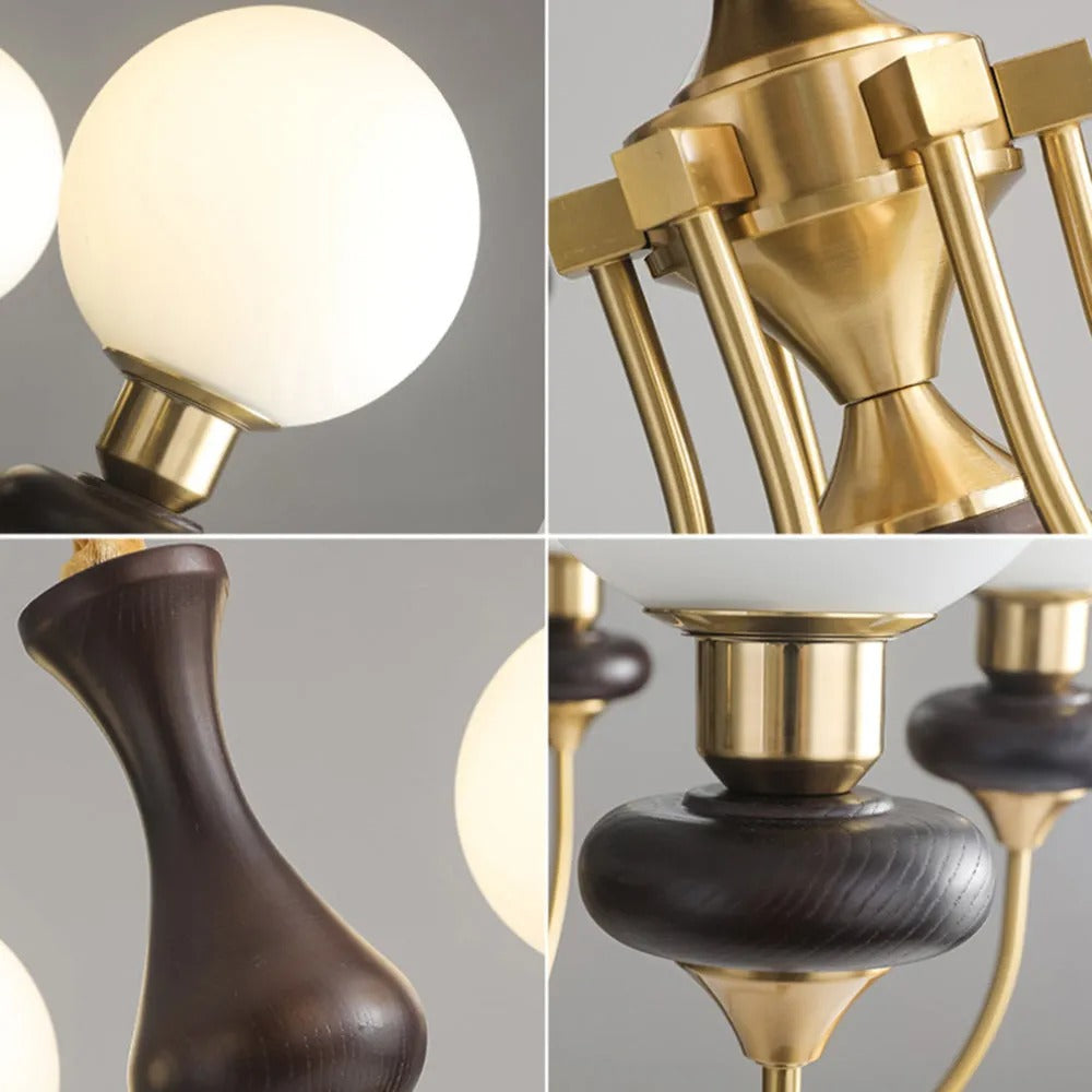 Silva Modern Luxury Decorative LED Chandelier Metal Living Room