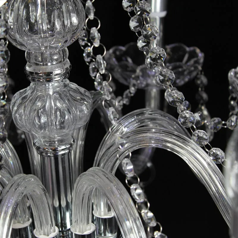 Silva Luxury Candlestick Crystal Chandelier - Letslighting