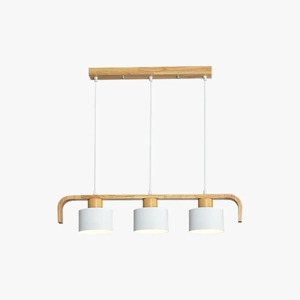 Valentina Pendant Light Cylinder Nordic Bamboo Bedroom
