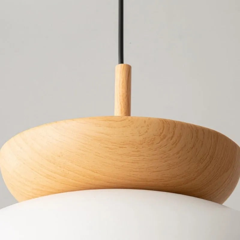 Muto Nordic Pendant Lights Wood Metall Kitchen Balcony