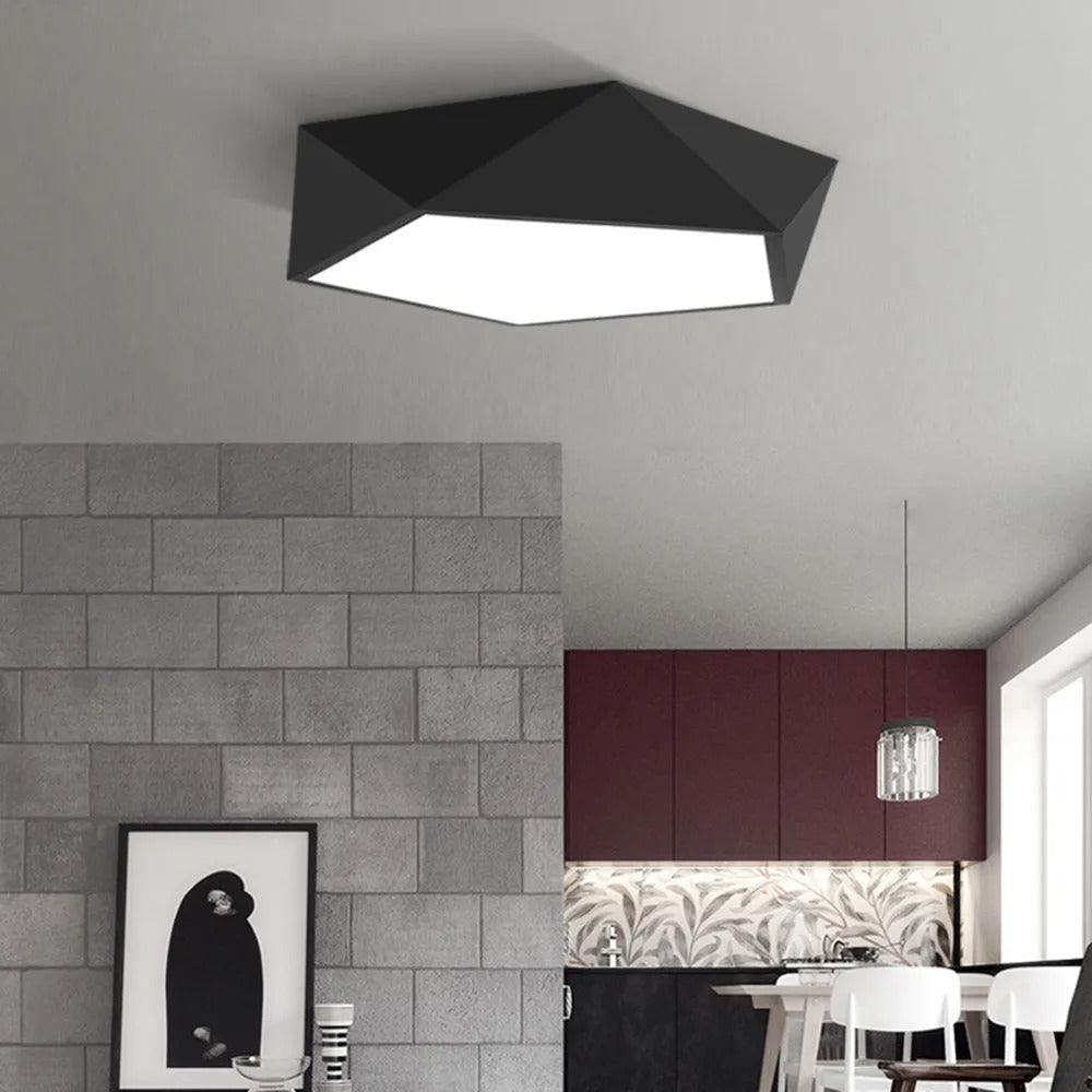 Arisha Modern Flush Mount Ceiling Light, DIA 40/55CM - Letslighting