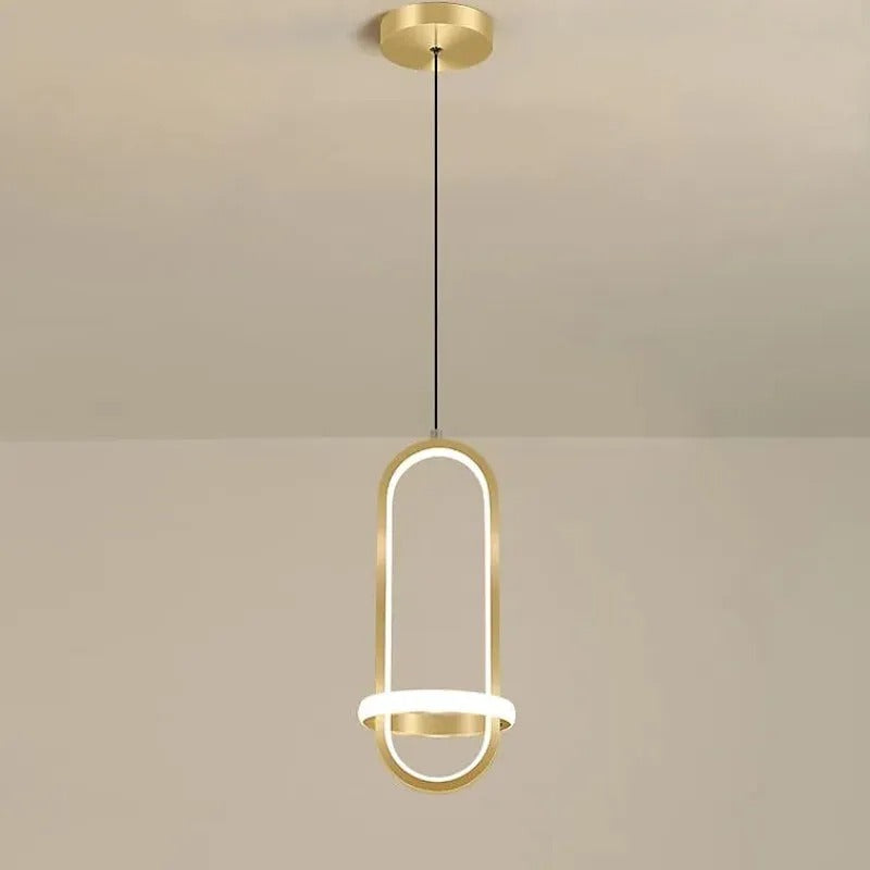 Arisha Modern Minimalist LED Ring Pendant Light