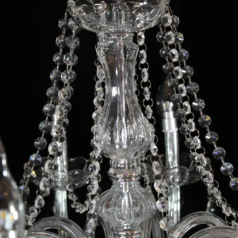 Silva Luxury Candlestick Crystal Chandelier - Letslighting