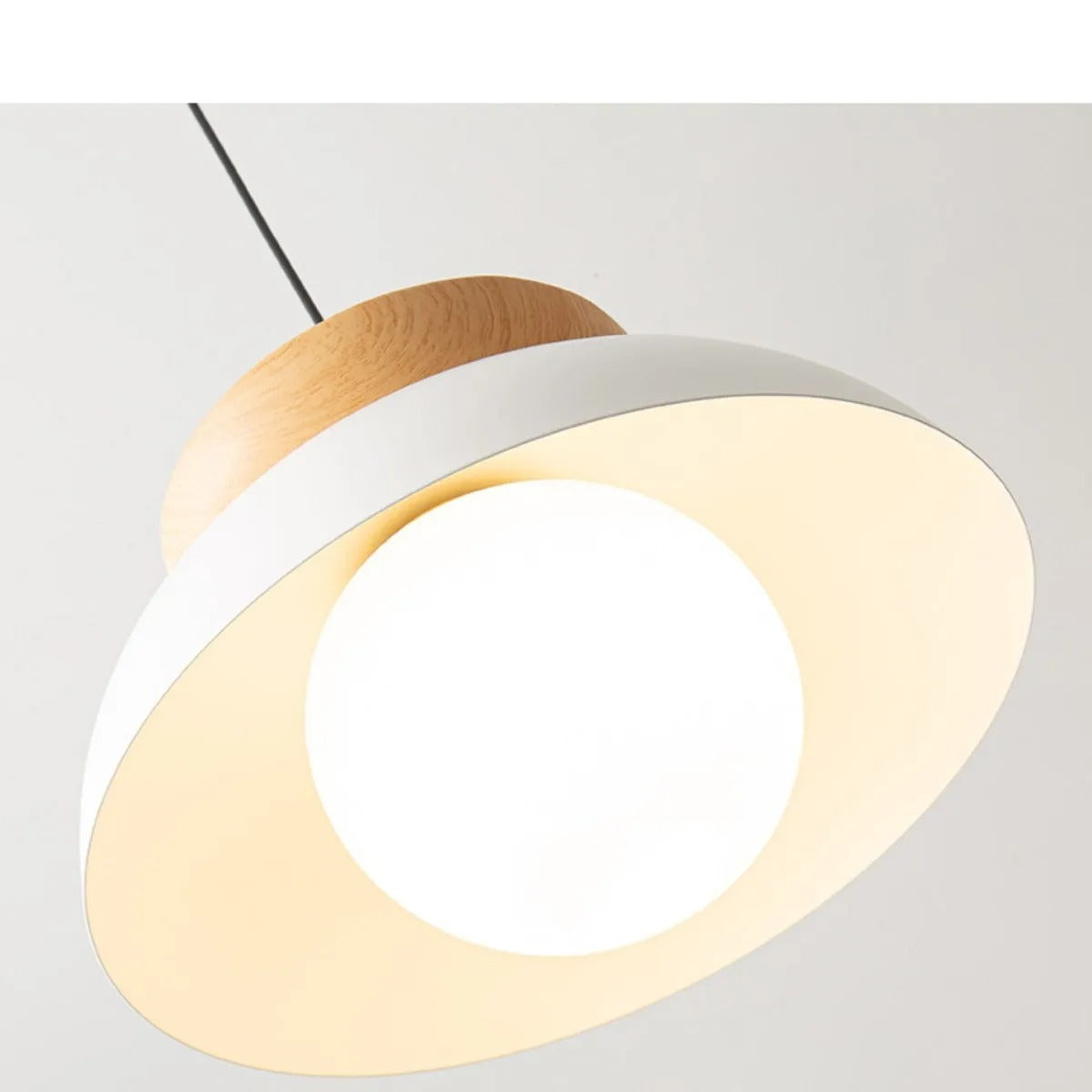 Muto Nordic Pendant Lights Wood Metall Kitchen Balcony