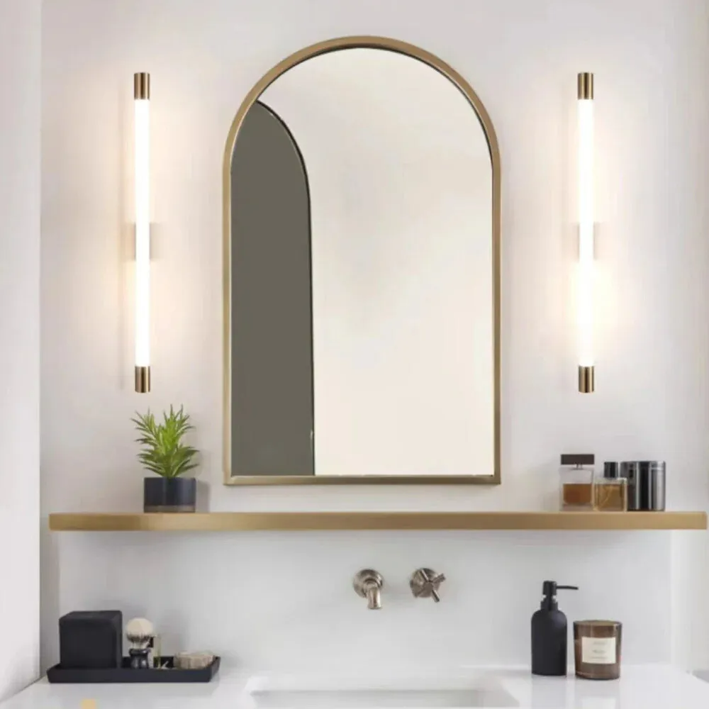 Arisha Modern Mirror Front Vanity Wall Lamp Acrylic - Letslighting