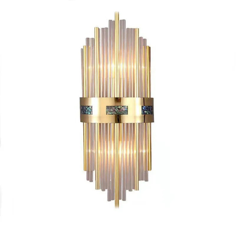 Ray Modern Metal Gold Wall Lamp Bedroom Living Room