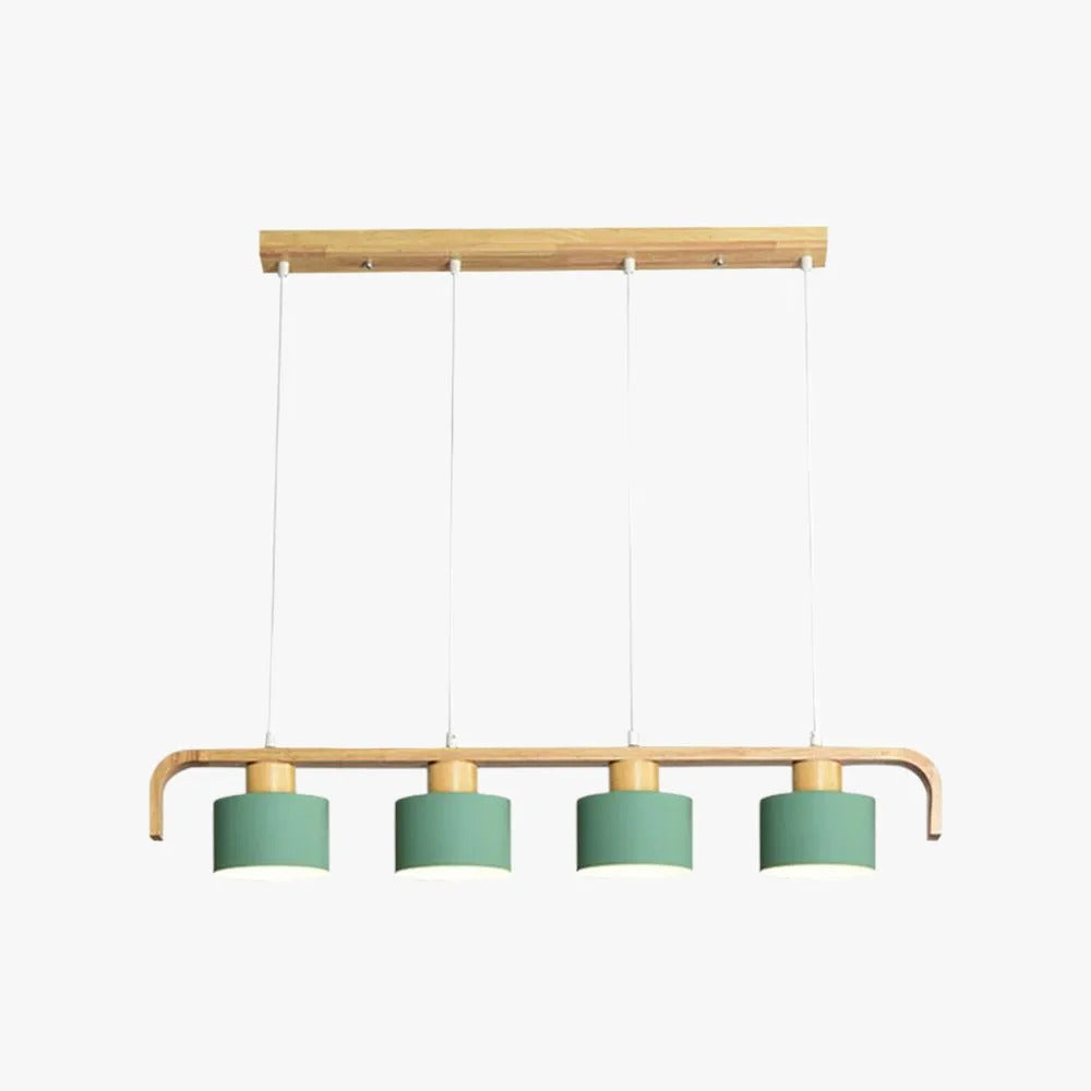 Valentina Pendant Light Cylinder Nordic Bamboo Bedroom