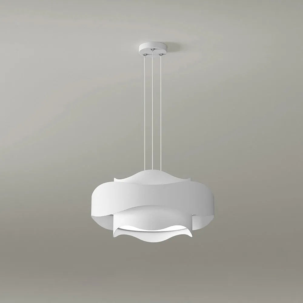 Arisha Art Deco Flower Shape Metal Pendant Light