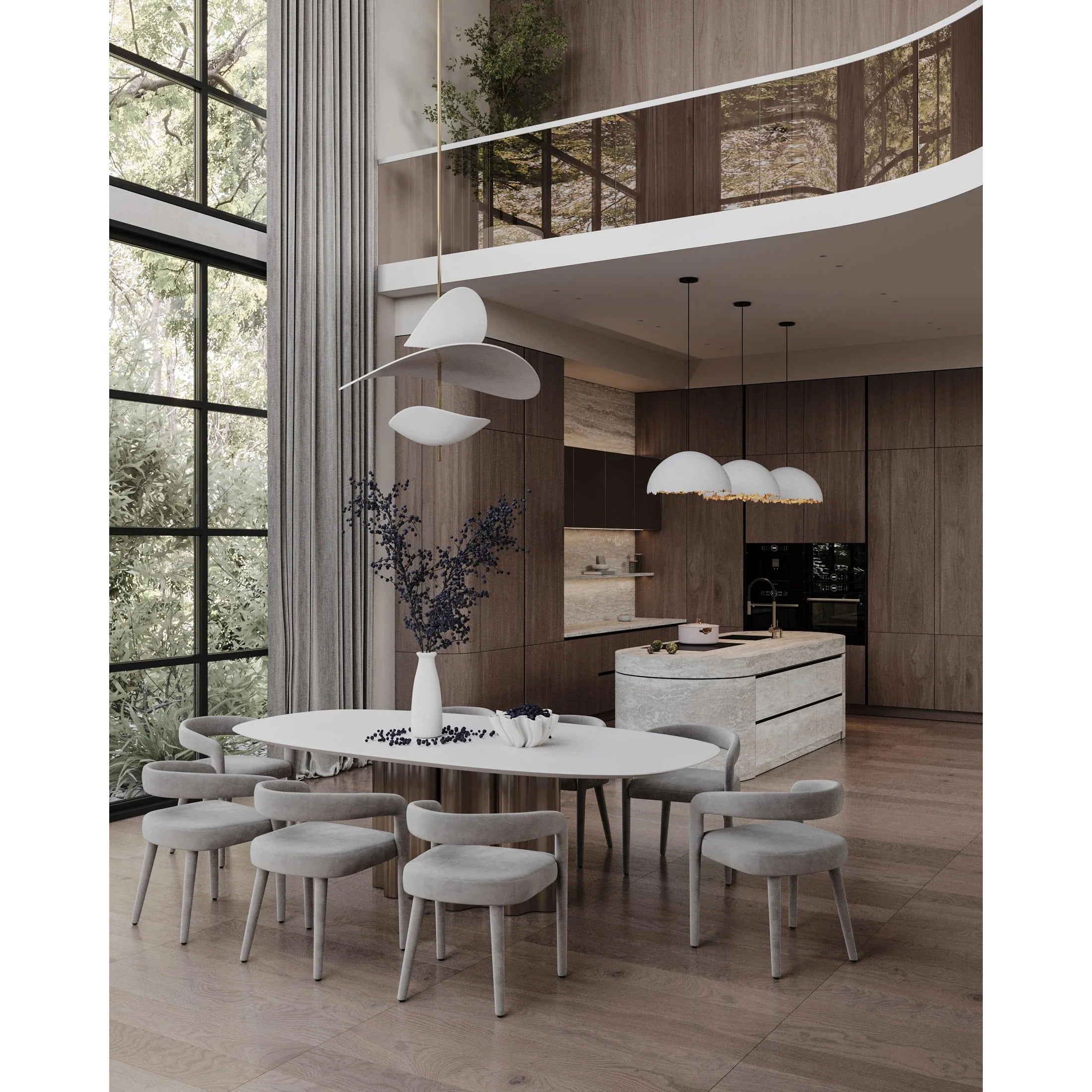 Unorara Premium Nordic Floating Pendant Lamp