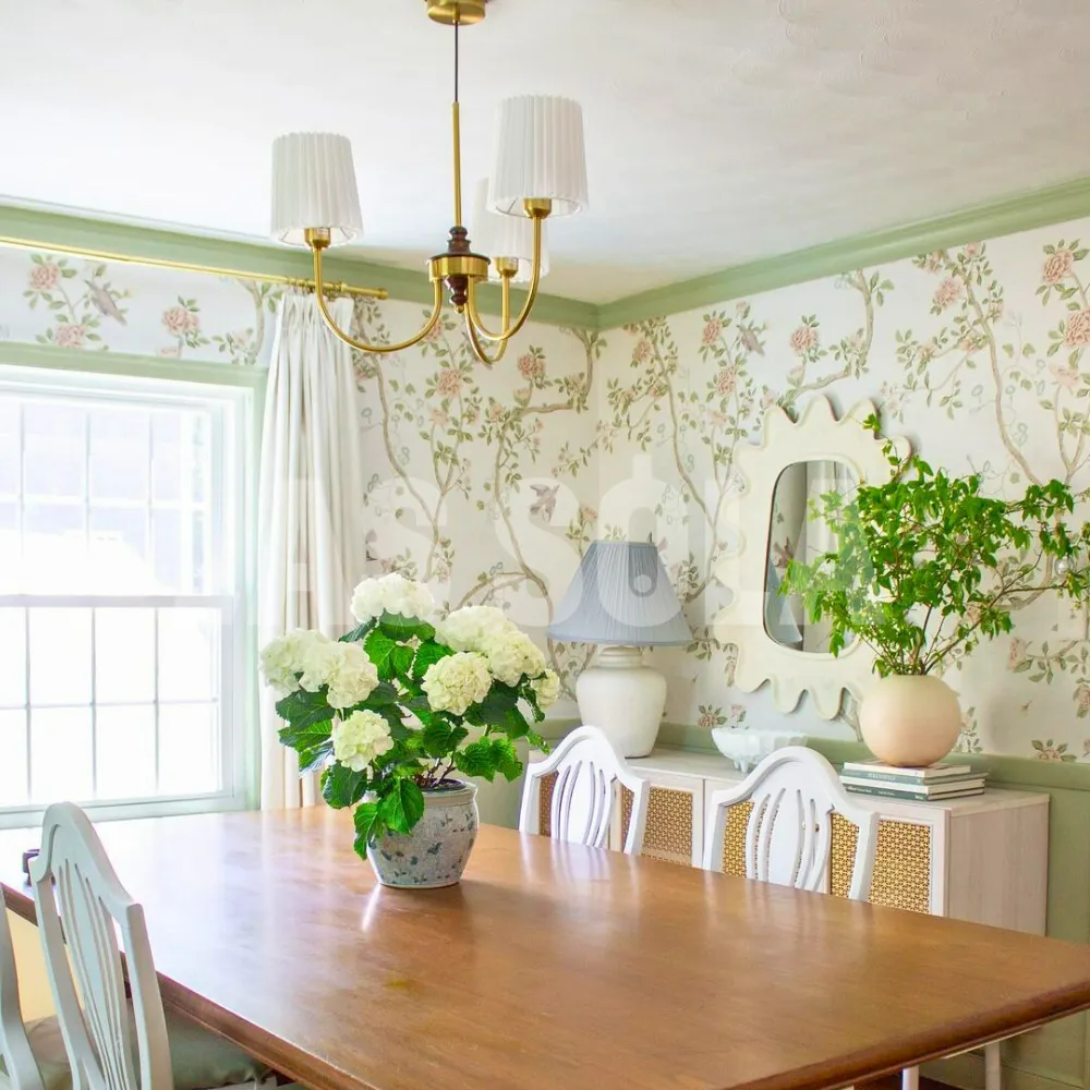 Silva Modern Retro Fabric Chandelier - Letslighting