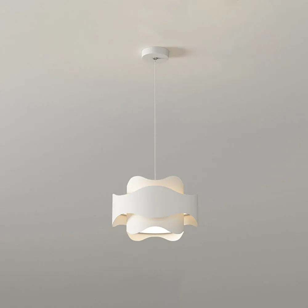 Arisha Art Deco Flower Shape Metal Pendant Light