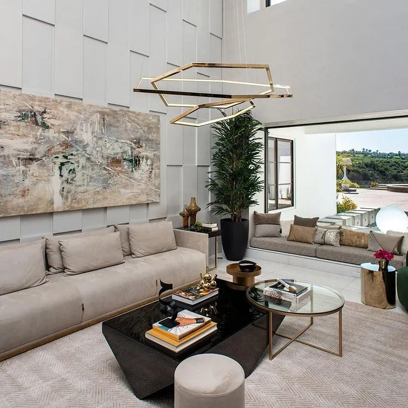 Arisha Minimalist Geomatic Pendant Light DIY - Letslighting