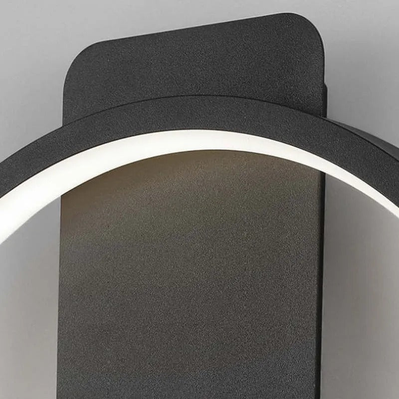 Valentina Arisha Square Clock & Acrylic Wall Lamp - Letslighting