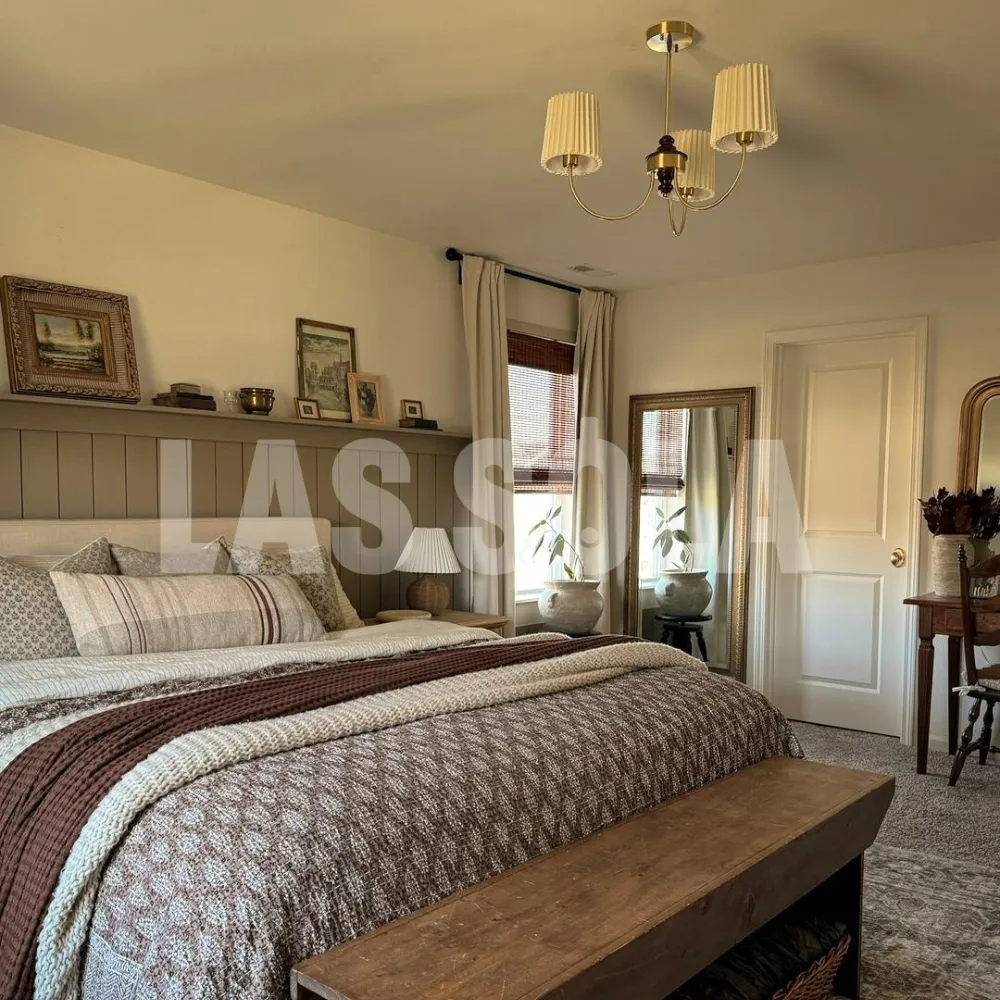 Silva Modern Retro Fabric Chandelier - Letslighting