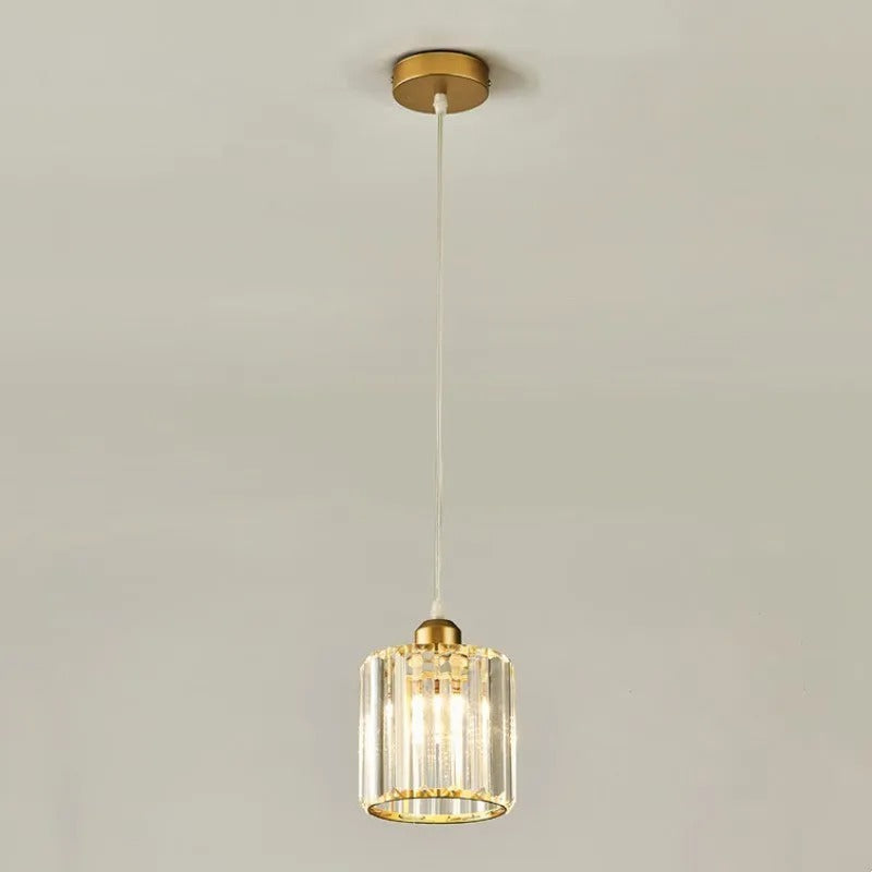 Arisha Modern Cluster Cylinder Glass Pendant Light
