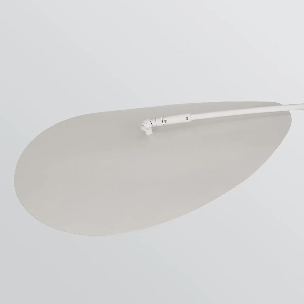Arisha Minimalist LED Leaf Shaped Metal Pendant Light - Letslighting