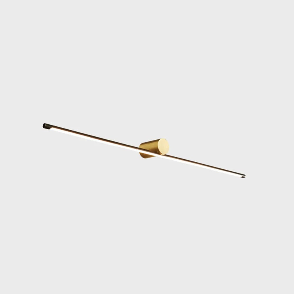 Arisha Minimalist Linear Acrylic Wall Lamp Mirror Front Vanity Light - Letslighting