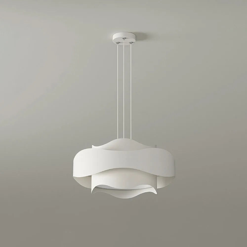 Arisha Art Deco Flower Shape Metal Pendant Light