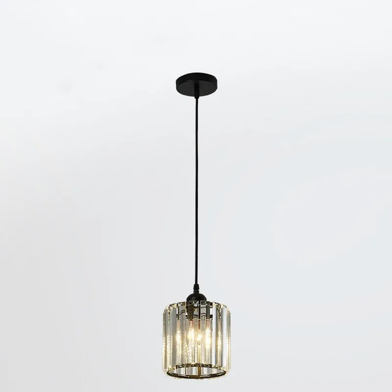 Arisha Modern Cluster Cylinder Glass Pendant Light