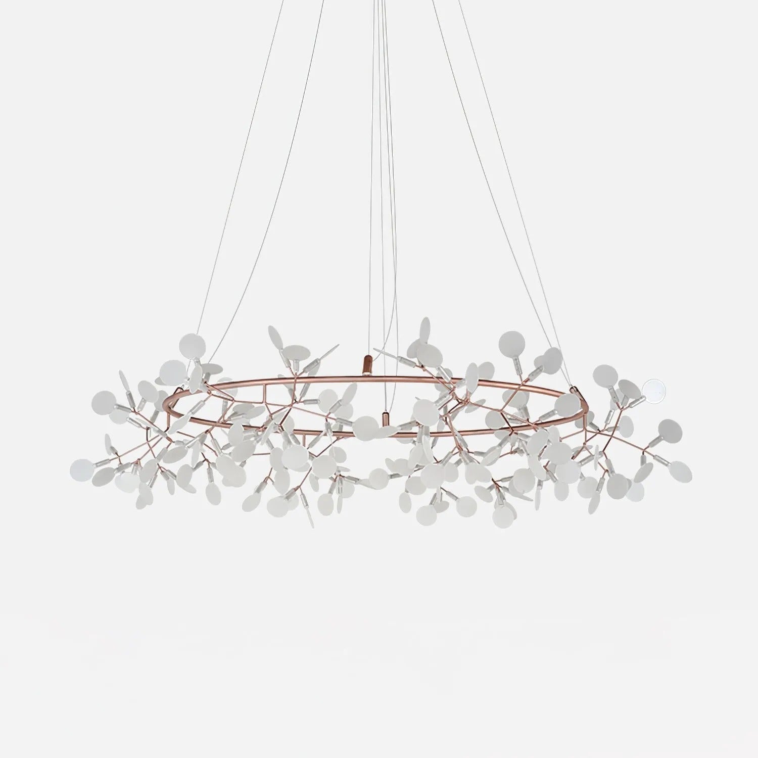 Olivia Unique Round Sputnik Art Deco Firefly Chandelier Living Room/ Bedroom - Letslighting