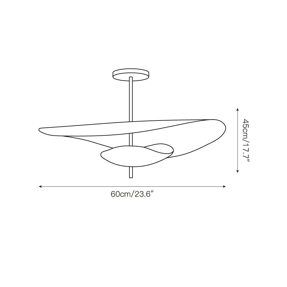 Unorara Premium Nordic Floating Pendant Lamp