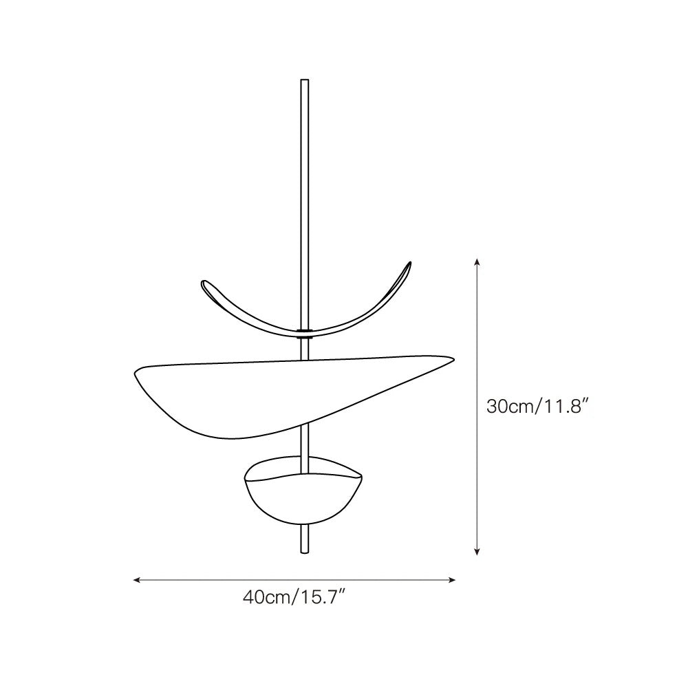 Unorara Premium Nordic Floating Pendant Lamp