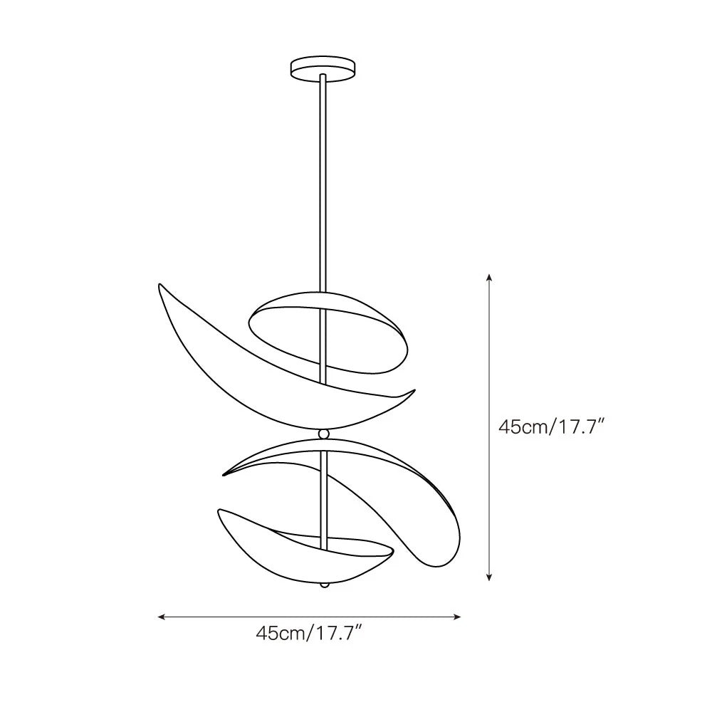 Unorara Premium Nordic Floating Pendant Lamp