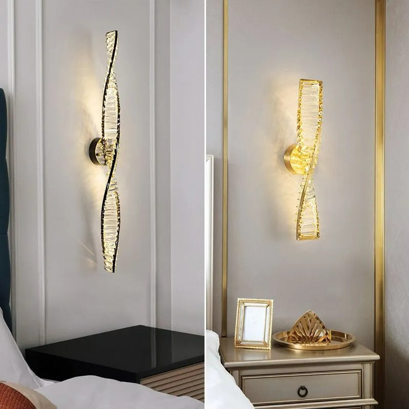 Kristy Vanity DNA Crystal Wall Lamp - Letslighting