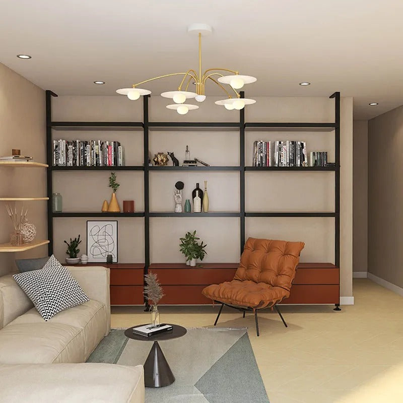 Arisha Minimalist Blown Metal Pendant Light