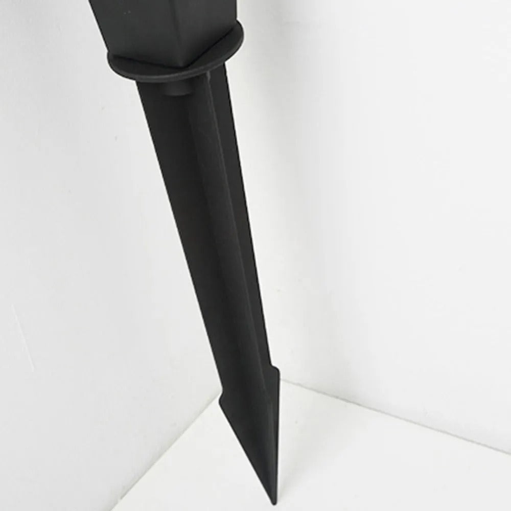 Valentina Modern Trigonal Linear Solar Outdoor Path Light