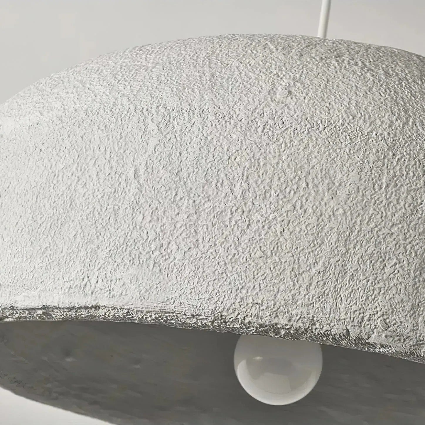 Avi Modern Cloud Dome Pendant Light, Gray