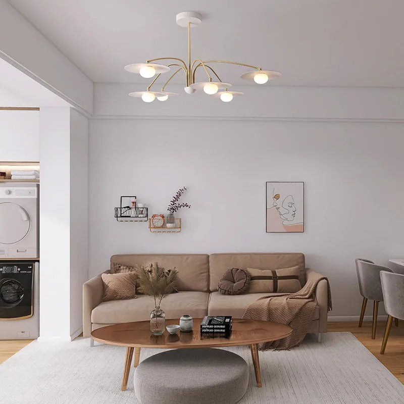 Arisha Minimalist Blown Metal Pendant Light