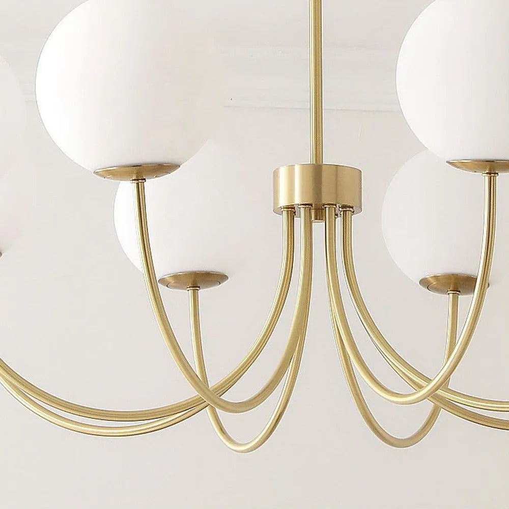 Valentina Modern Ball Bubble Glass Chandelier - Letslighting