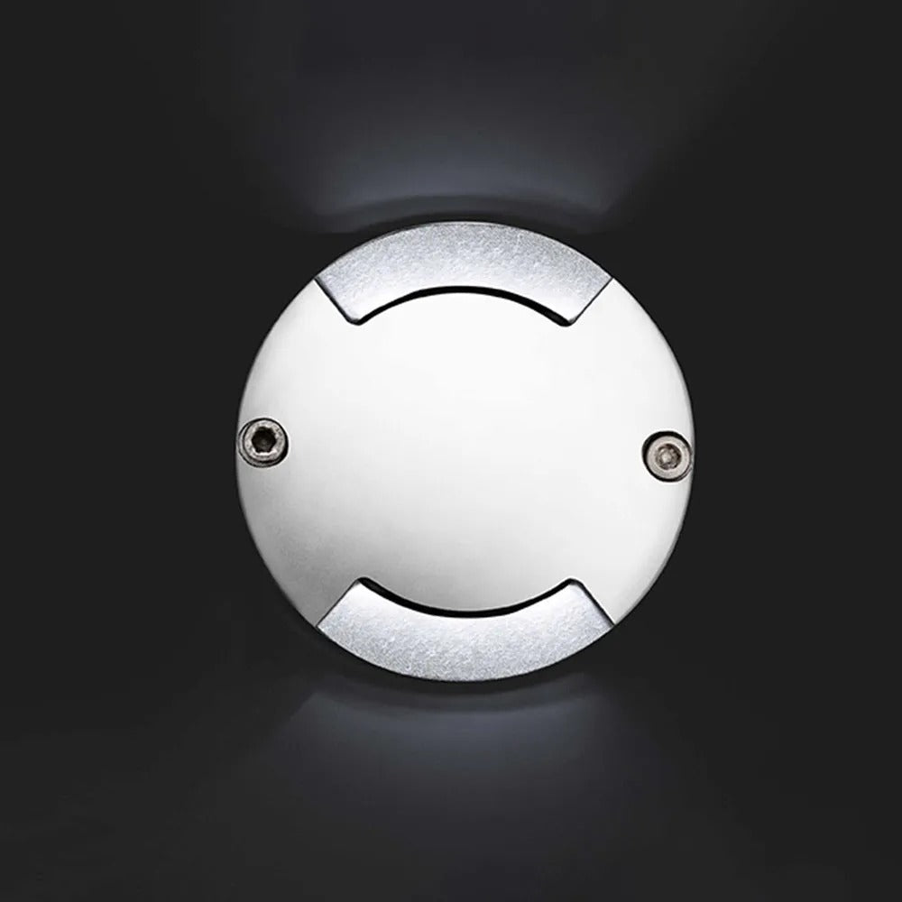 Ray Modern Metal Cylindrical Outdoor Deck Step Light
