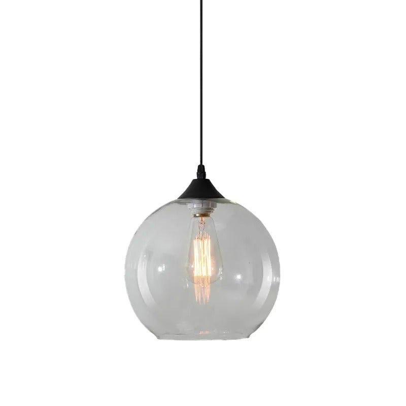 Valentina Modern Glass Globe Colorful Pendant Light - Letslighting