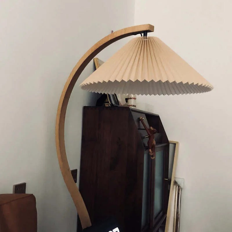 Ritta Floor Lamp Caprani Unique LED Wood Bedroom/Living Room