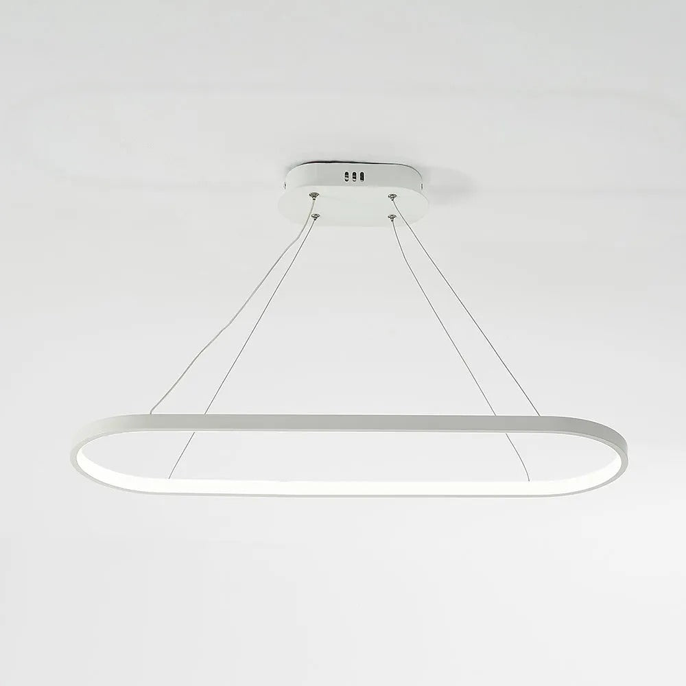 Arisha Oval Minimalist Hanging Pendant Light