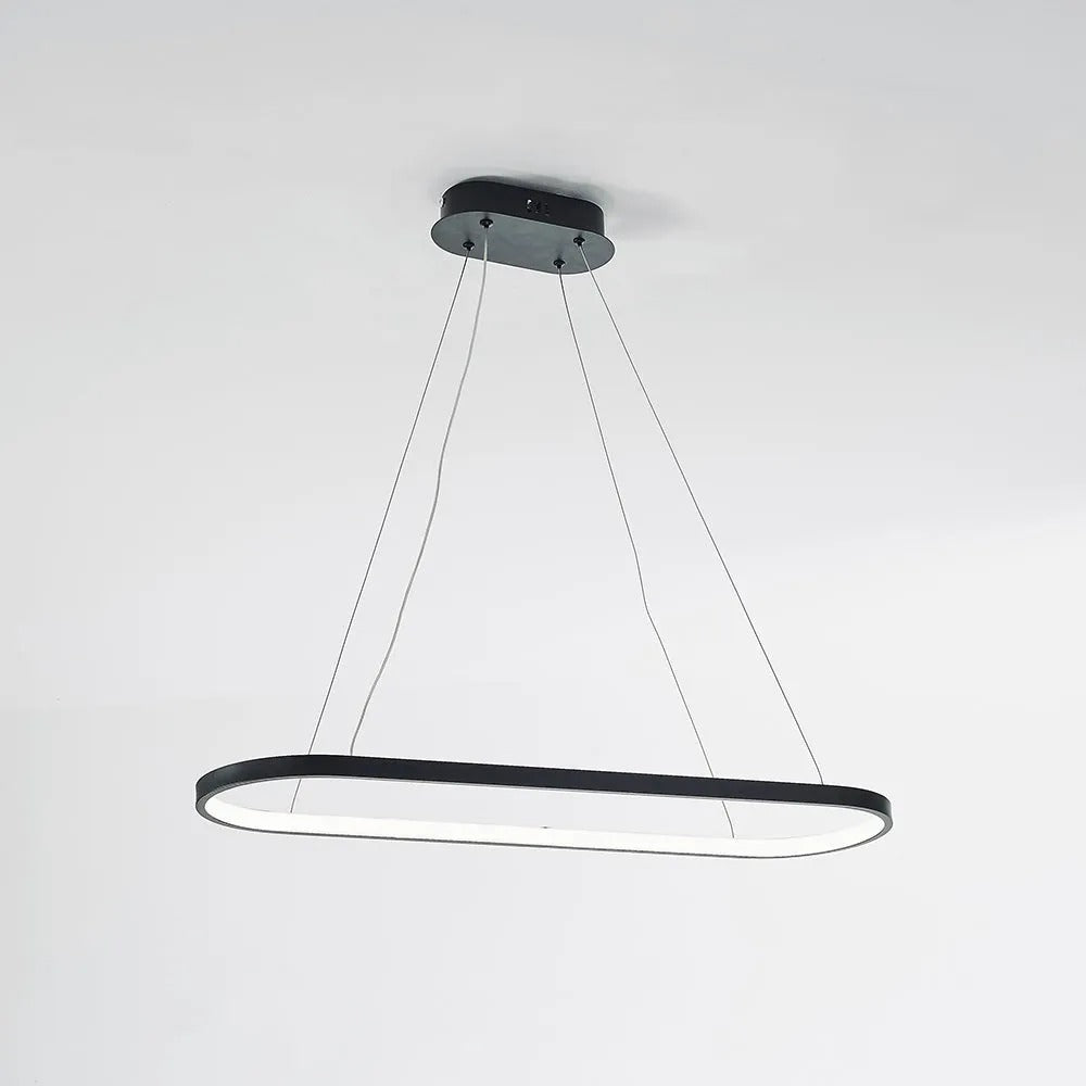 Arisha Oval Minimalist Hanging Pendant Light