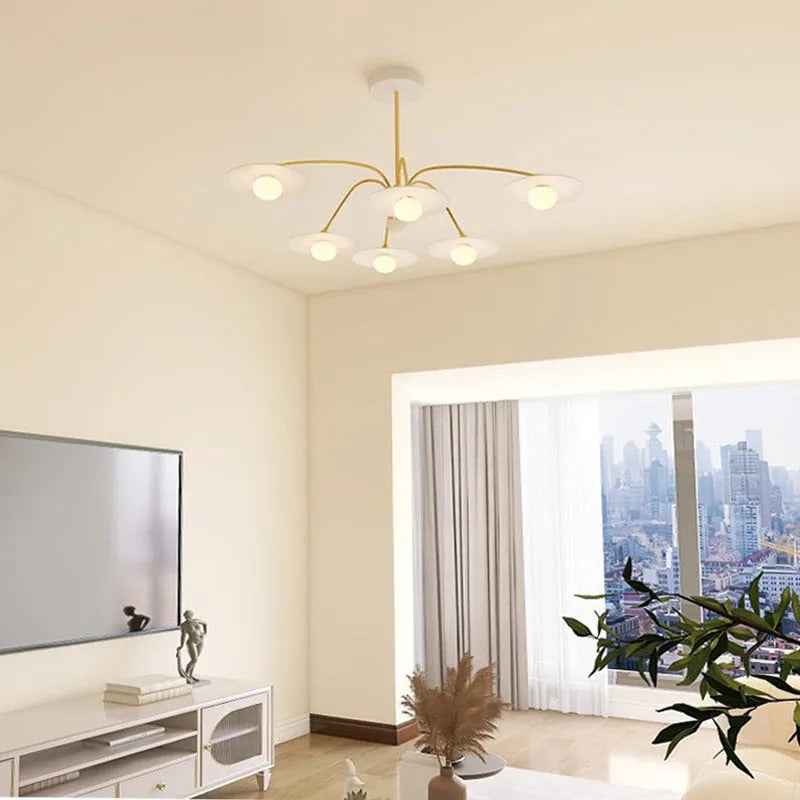 Arisha Minimalist Blown Metal Pendant Light