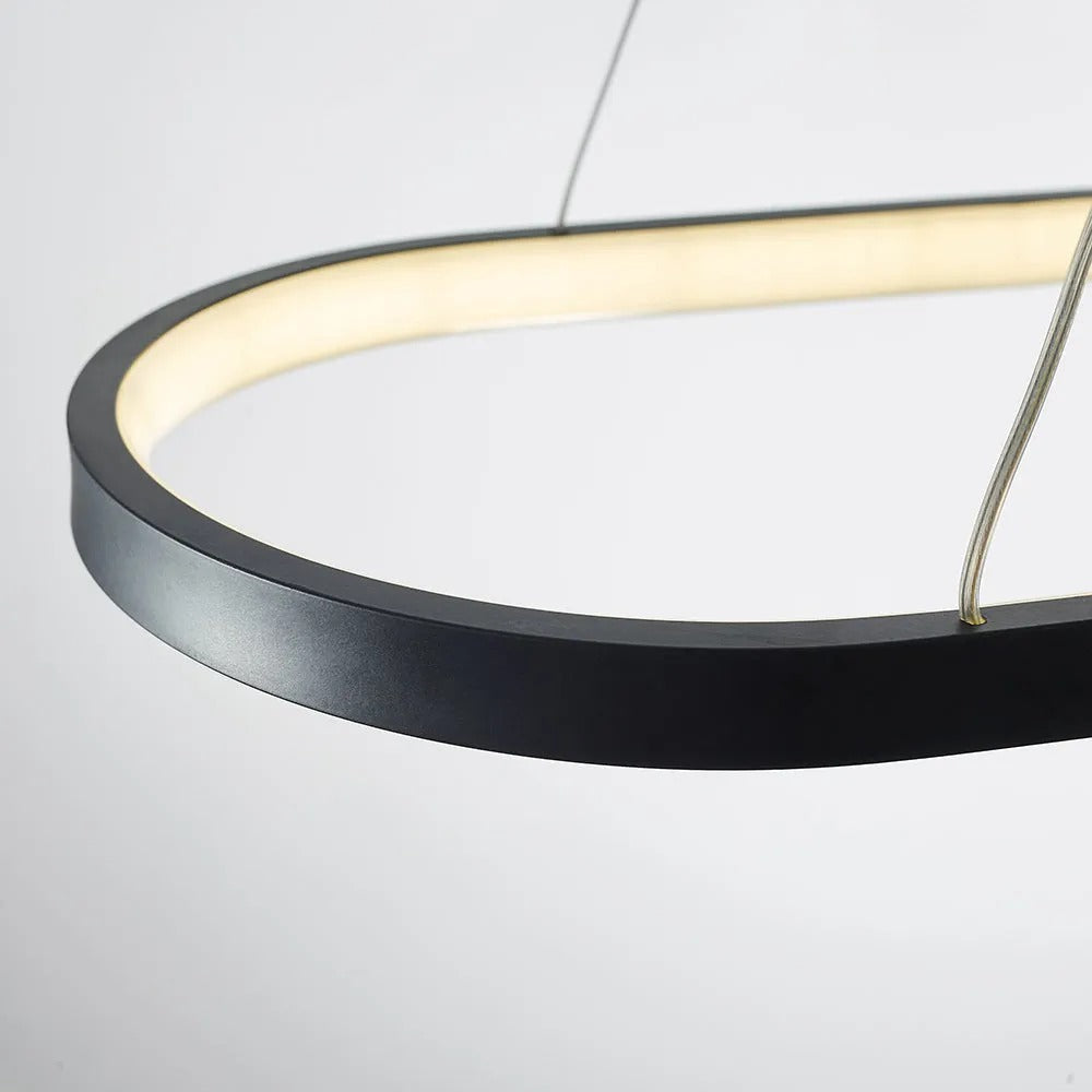 Arisha Oval Minimalist Hanging Pendant Light